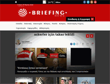 Tablet Screenshot of briefingnews.gr